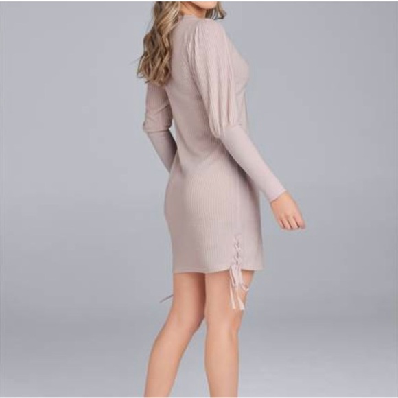 VENUS Sweater Dress | M | Blush | w. Pockets - Picture 3 of 9
